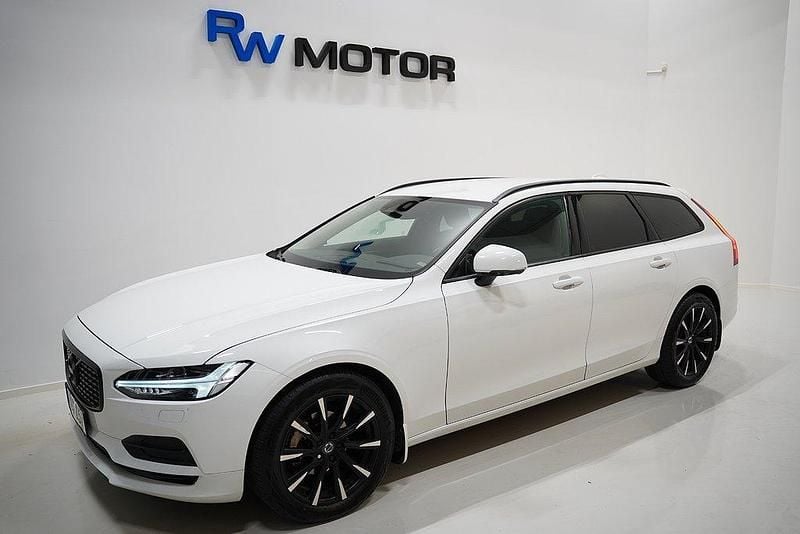 Vit Begagnad 2017 Volvo V90 Business Edition Kombi | 178 900 kr (Marknadspris) - Bild 1/4