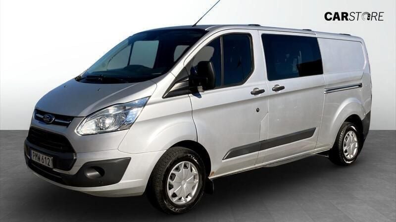 Grå (grey) Begagnad 2016 Ford Transit Custom Van | 229 900 kr - Bild 1/4