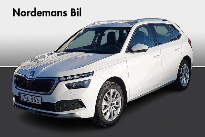 Vit Begagnad 2021 Skoda Kamiq Style SUV | 218 800 kr (Marknadspris) - Bild 1/4
