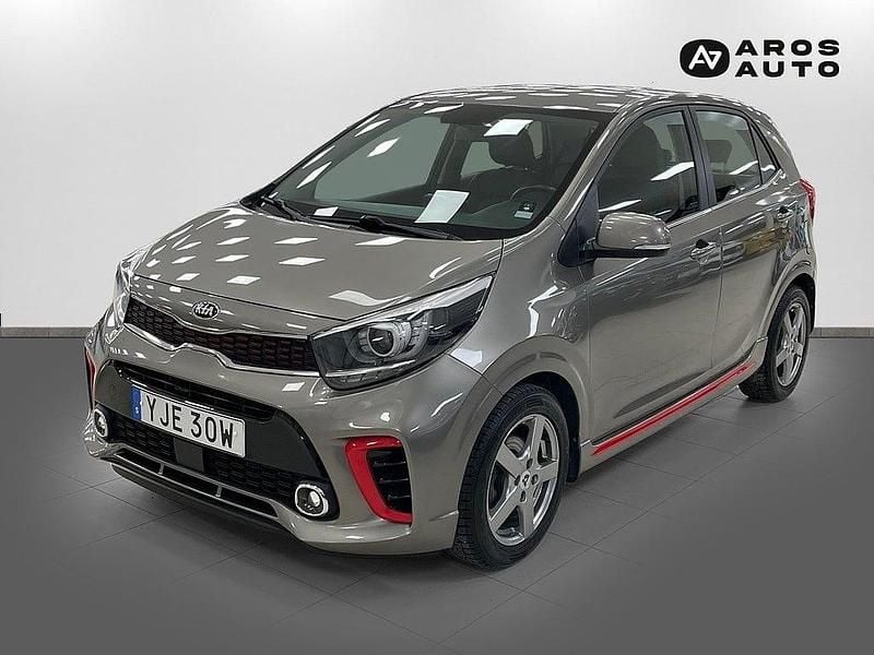 Grå Begagnad 2020 Kia Picanto GT-Line Halvkombi | 133 500 kr (Marknadspris) - Bild 1/4