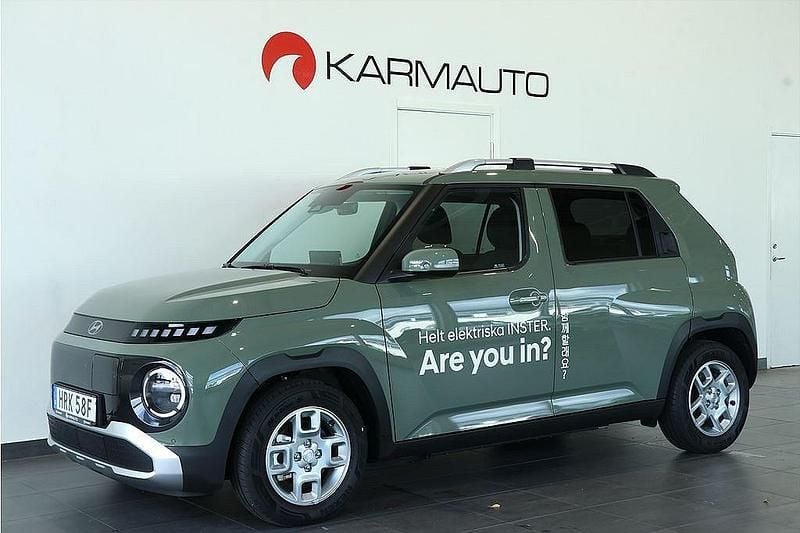 Grön Ny 2024 Hyundai Inster Halvkombi | 356 800 kr - Bild 1/4