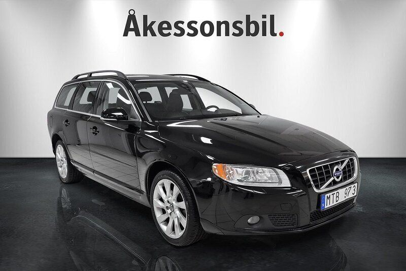 Svart Begagnad 2012 Volvo V70 Momentum Kombi | 139 000 kr - Bild 1/4