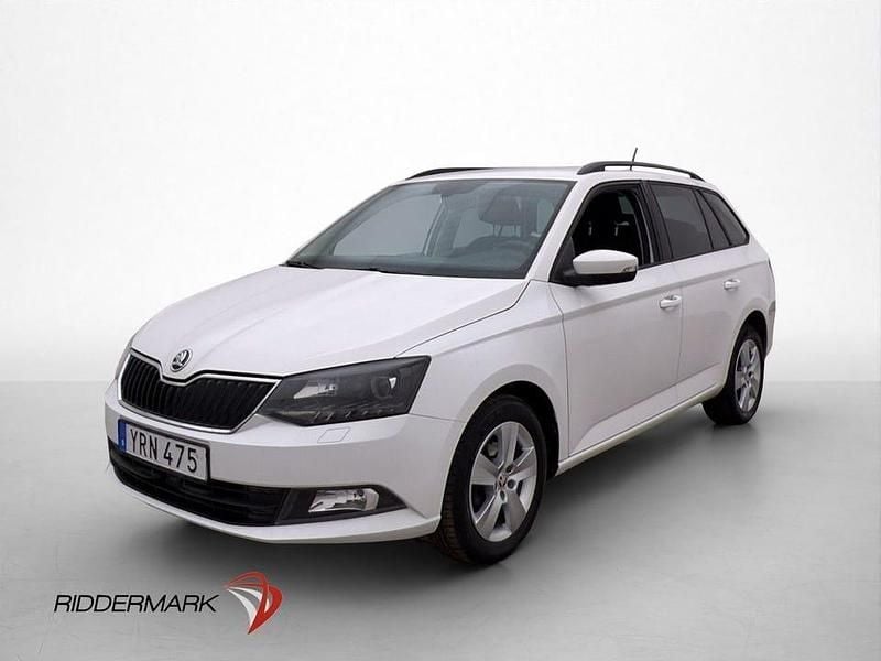 Begagnad Skoda Fabia Style 95 HK (69 kW) 2017 Vit Kombi