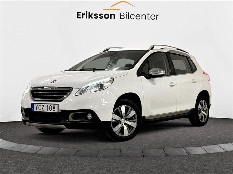 Vit Begagnad 2016 Peugeot 2008 SUV | 69 900 kr (Marknadspris) - Bild 1/4