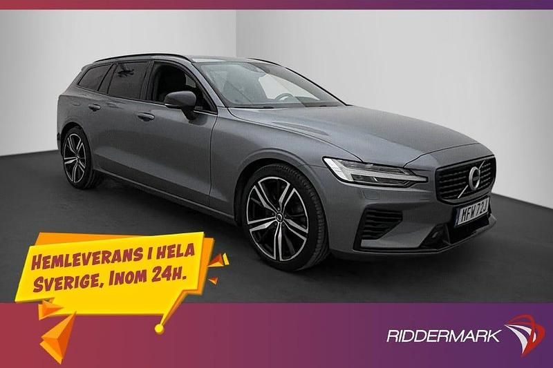Begagnad Volvo V60 R-Design 340 HK (250 kW) 2021 Grå Kombi