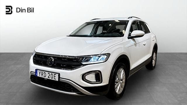 Vit (pure white) Begagnad 2022 VW T-Roc Life SUV | 219 900 kr (Marknadspris) - Bild 1/4