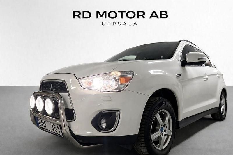 Begagnad Mitsubishi ASX Comfort Edition 117 HK (86 kW) 2013 Vit SUV