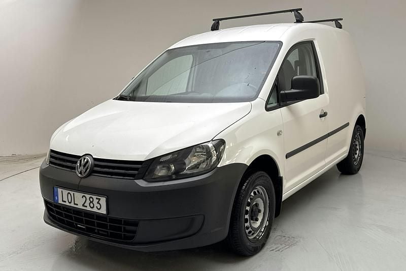 Vit Begagnad 2015 VW Caddy Minibuss | 79 000 kr (Bra pris) - Bild 1/4
