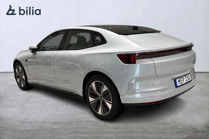 Ny Polestar 4 Long Range Single Motor 200 kW (272 HK) 2025 Silver SUV