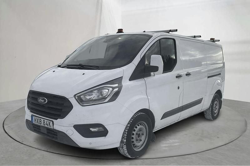 Vit Begagnad 2023 Ford Transit Custom | 289 000 kr (Bra pris) - Bild 1/4