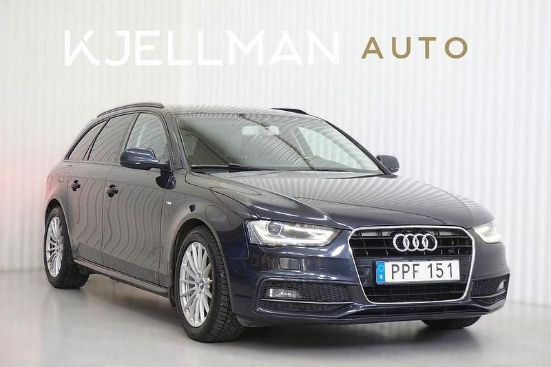 Blå Begagnad 2015 Audi A4 S-Line Kombi | 149 900 kr (Bra pris) - Bild 1/4