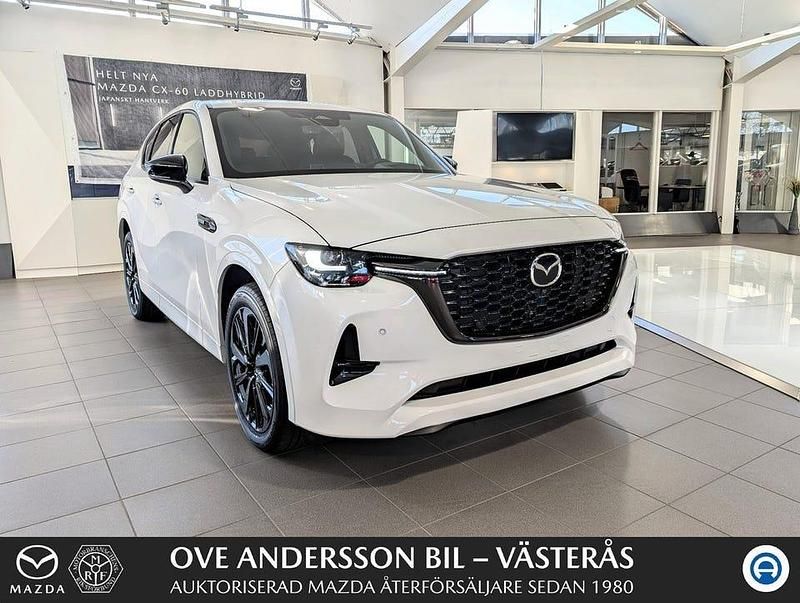 Vit Ny 2025 Mazda CX-60 Homura-Line SUV | 577 100 kr - Bild 1/4