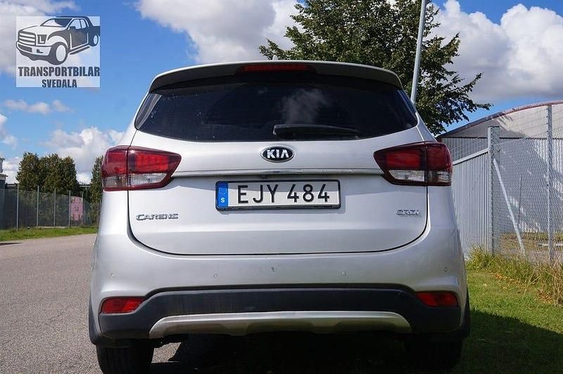 Begagnad Kia Carens 142 HK (104 kW) 2018 Grå Minibuss