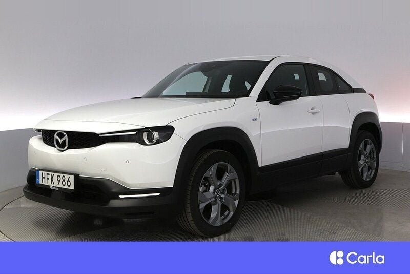 Vit Begagnad 2022 Mazda MX30 Sky SUV | 176 900 kr (Bra pris) - Bild 1/4