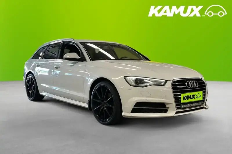 Vit Begagnad 2016 Audi A6 S-Line Kombi | 204 900 kr (Marknadspris) - Bild 1/4