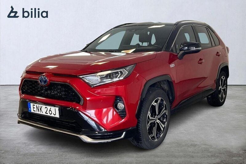 Röd Begagnad 2020 Toyota RAV4 Hybrid Premium SUV | 339 900 kr (Bra pris) - Bild 1/3
