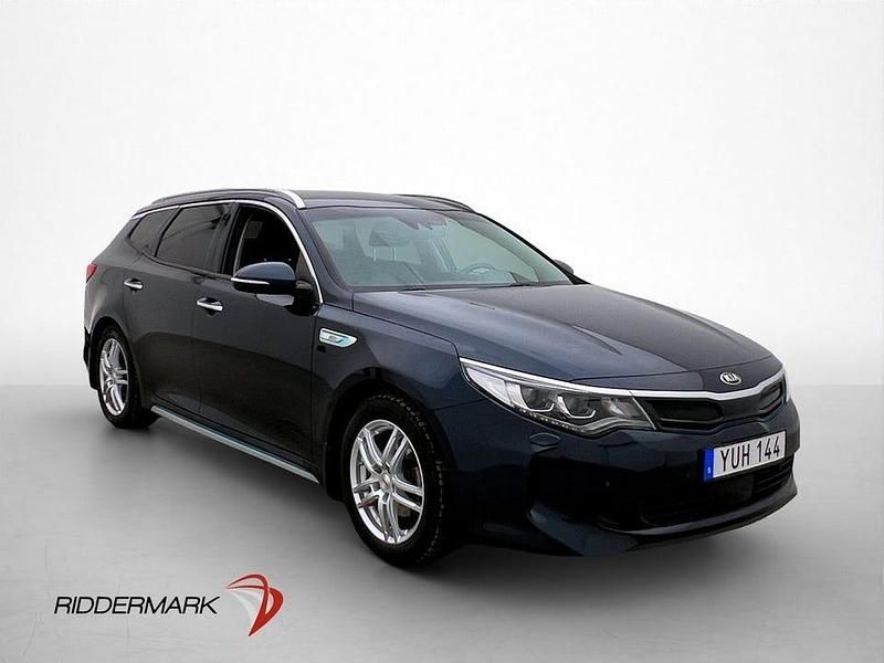 Begagnad Kia Optima Advance 205 HK (150 kW) 2017 Blå Kombi