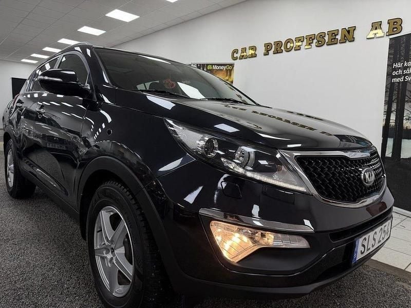 Begagnad Kia Sportage 116 HK (85 kW) 2015 Svart SUV