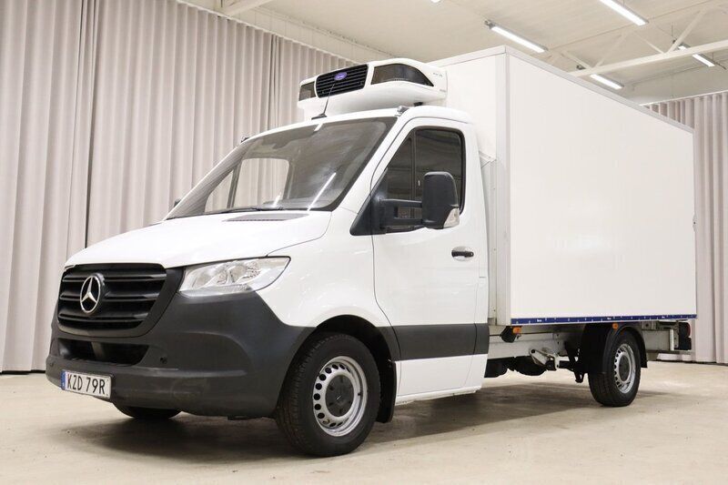 Vit Begagnad 2021 Mercedes Sprinter Van | 269 900 kr (Superpris) - Bild 1/4