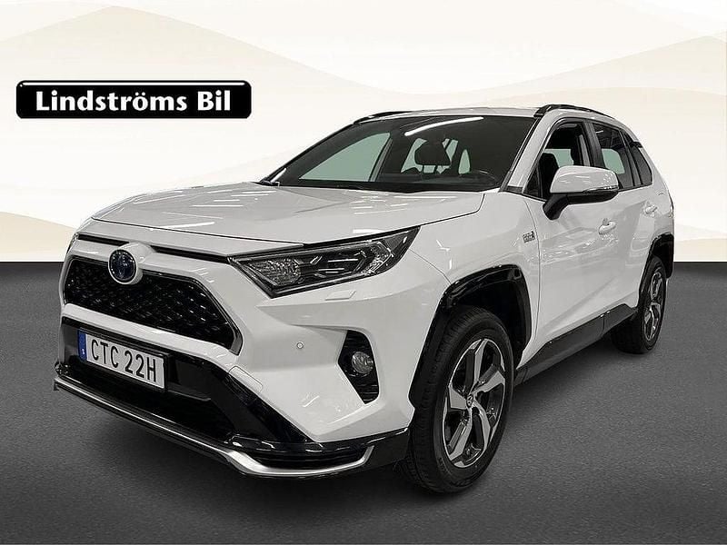 Vit Begagnad 2021 Toyota RAV4 Hybrid Edition SUV | 359 000 kr (Bra pris) - Bild 1/3