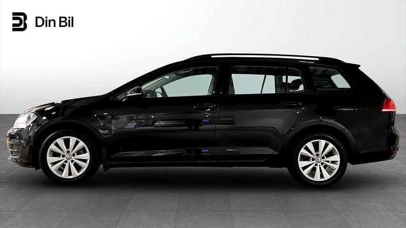 Begagnad VW Golf VII 110 HK (80 kW) 2016 Svart Kombi