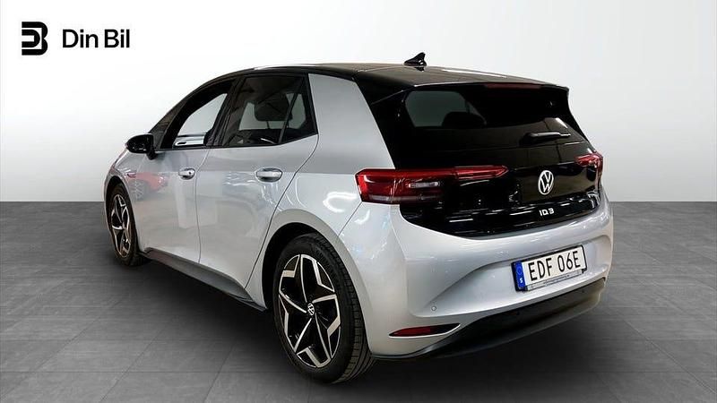 Begagnad VW ID.3 Pro 169 kW (231 HK) 2021 Scale silver metallic bla Halvkombi
