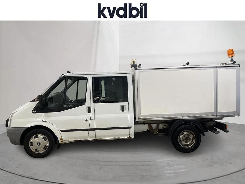 Begagnad Ford Transit 2013 Vit Pickup