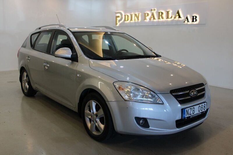 Silver Begagnad 2009 Kia Ceed Sportswagon Kombi | 34 900 kr (Bra pris) - Bild 1/4