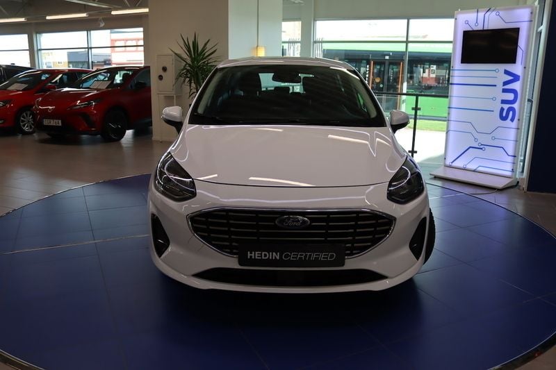 Begagnad Ford Fiesta 101 HK (74 kW) 2022 Vit Halvkombi