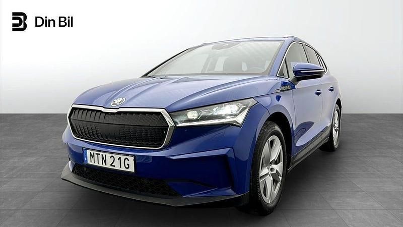 Blå Begagnad 2023 Skoda Enyaq iV SUV | 389 000 kr (Superpris) - Bild 1/4