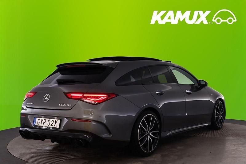 Begagnad Mercedes CLA35 AMG Shooting Brake AMG 2021 Grå Kombi