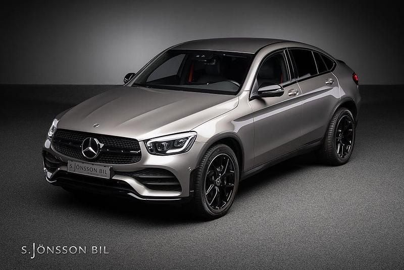 Begagnad Mercedes GLC220 AMG 194 HK (142 kW) 2023 Mojave silver metallic Sportkupé