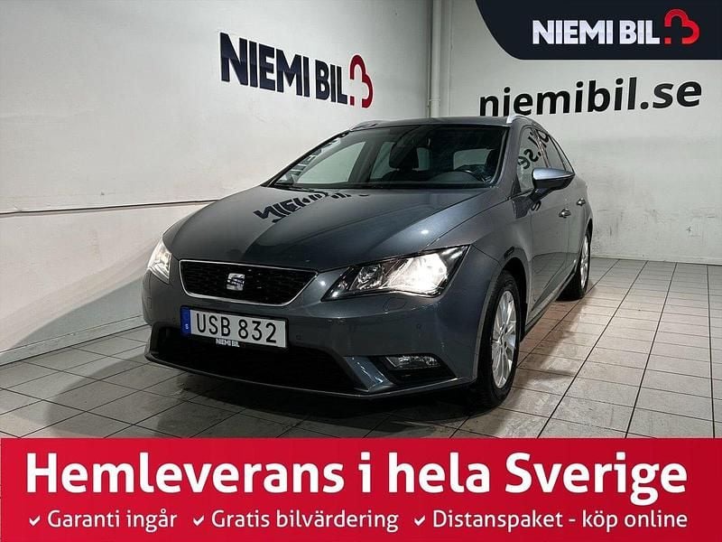 Mörkgrå Begagnad 2016 Seat Leon ST Style Kombi | 124 900 kr (Marknadspris) - Bild 1/3