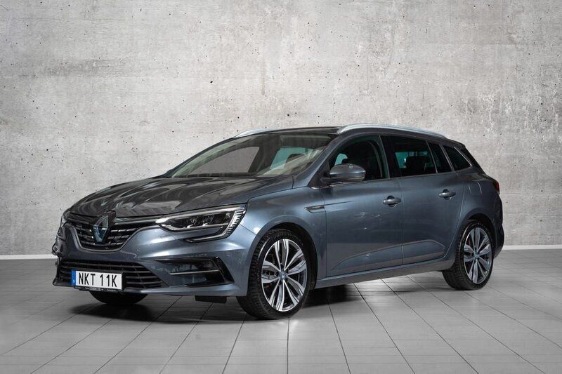 Grå Begagnad 2022 Renault Mégane IV Intens Kombi | 199 000 kr (Marknadspris) - Bild 1/4