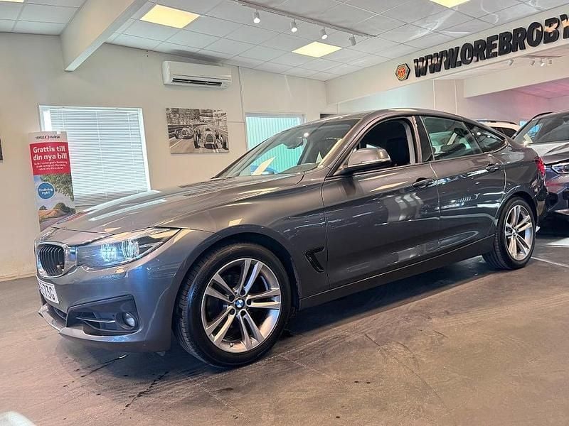 Begagnad BMW 320 Gran Turismo Sport Line 184 HK (135 kW) 2019 Grå Halvkombi