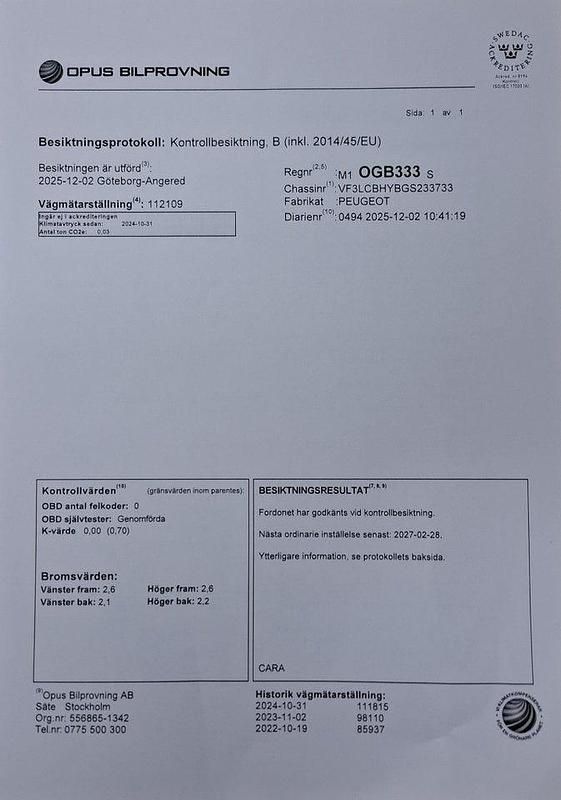 Begagnad Peugeot 308 Active 100 HK (73 kW) 2016 Ljusröd (vinröd) Kombi