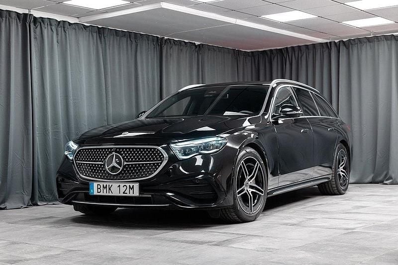 Svart Begagnad 2023 Mercedes E300 Premium Kombi | 649 000 kr (Bra pris) - Bild 1/4