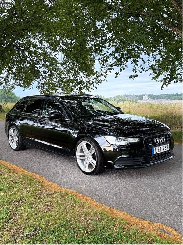 Svart Begagnad 2012 Audi A6 Proline Kombi | 99 000 kr (Bra pris) - Bild 1/4