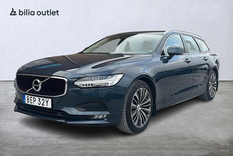Blå Begagnad 2019 Volvo V90 Momentum Kombi | 279 900 kr (Marknadspris) - Bild 1/4
