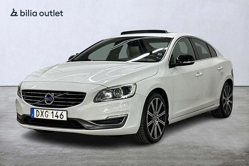 Vit Begagnad 2014 Volvo S60 Summum Sedan | 189 900 kr - Bild 1/4