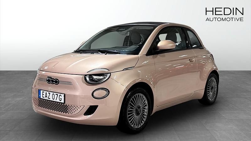 Begagnad Fiat 500C Icon 86 kW (118 HK) 2022 Röd Cab