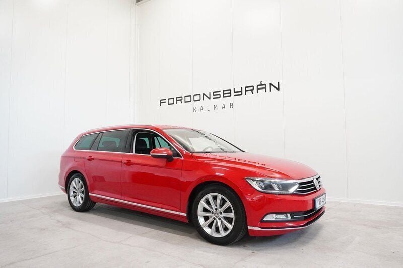 Röd Begagnad 2016 VW Passat Kombi | 129 800 kr (Bra pris) - Bild 1/4