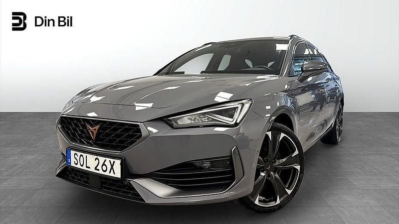 Mörkgrå Begagnad 2021 Seat Leon CUPRA Kombi | 259 900 kr (Dyr) - Bild 1/4