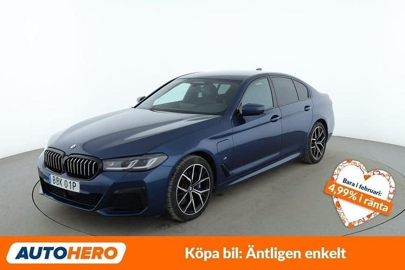 Begagnad BMW 530 M Sport 295 HK (216 kW) 2021 Blå Sedan