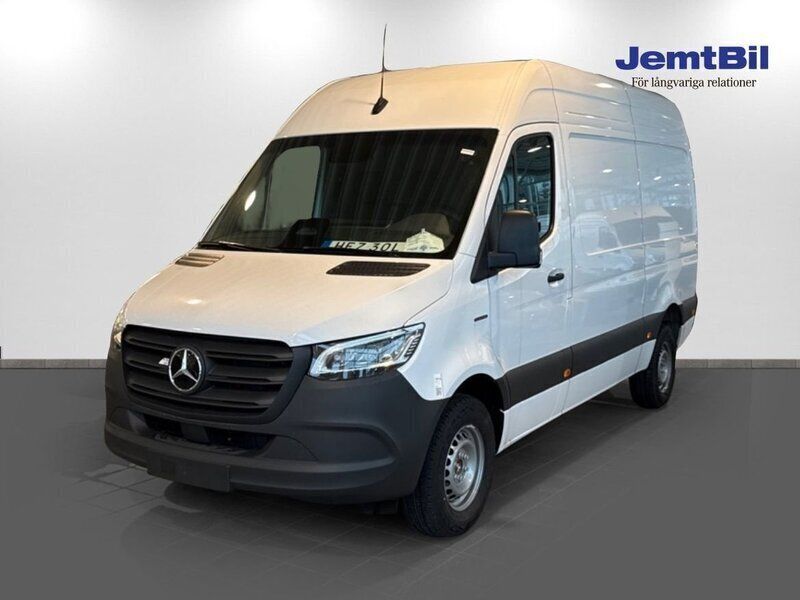Vit Ny 2025 Mercedes E-Sprinter Van | 889 000 kr (Dyr) - Bild 1/4