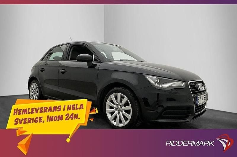 Svart Begagnad 2013 Audi A1 Sportback Proline Halvkombi | 119 900 kr - Bild 1/3