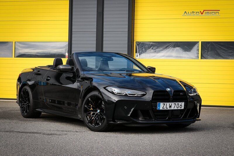 Svart Begagnad 2023 BMW M4 Cabriolet Competition Edition Cab | 1 079 900 kr (Marknadspris) - Bild 1/4