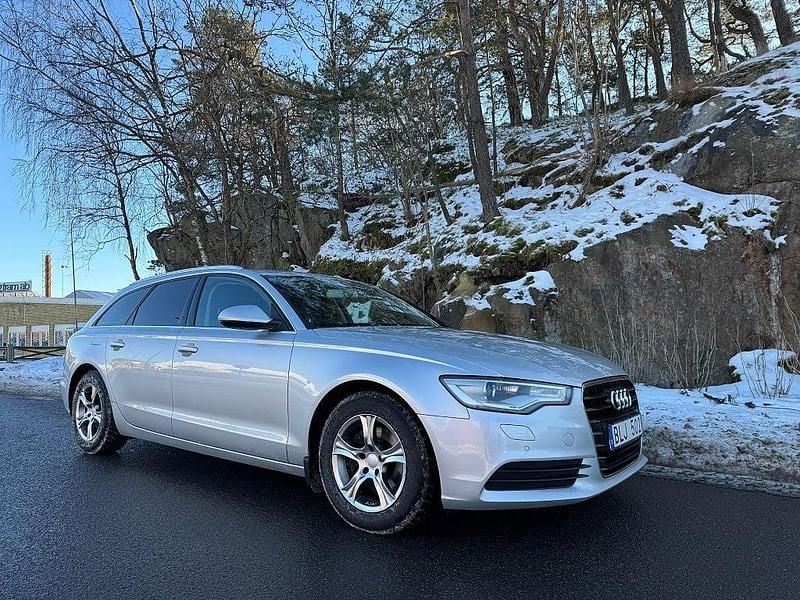 Begagnad Audi A6 Proline 177 HK (130 kW) 2013 Silver Kombi