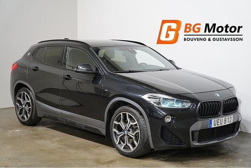 Begagnad BMW X2 M Sport 191 HK (140 kW) 2018 Svart SUV