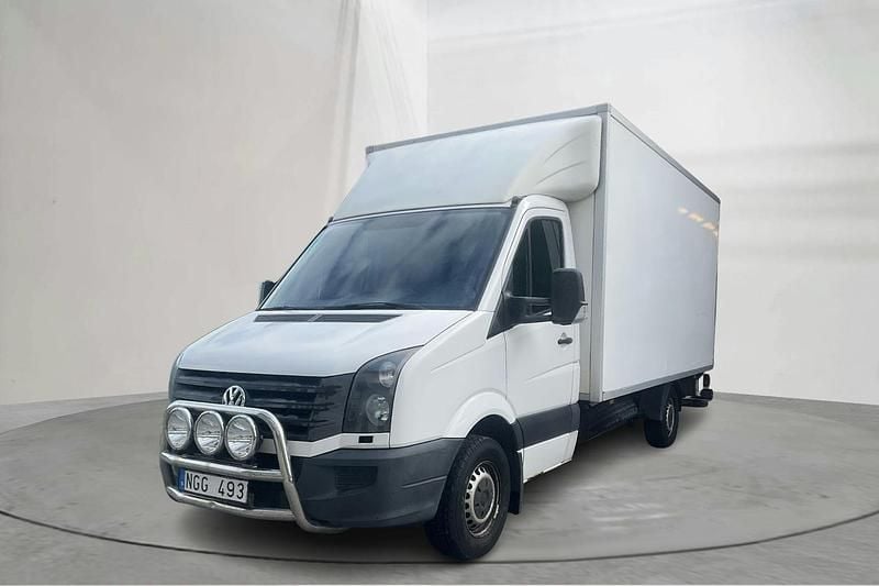 Vit Begagnad 2013 VW Crafter Van | 100 000 kr (Bra pris) - Bild 1/4